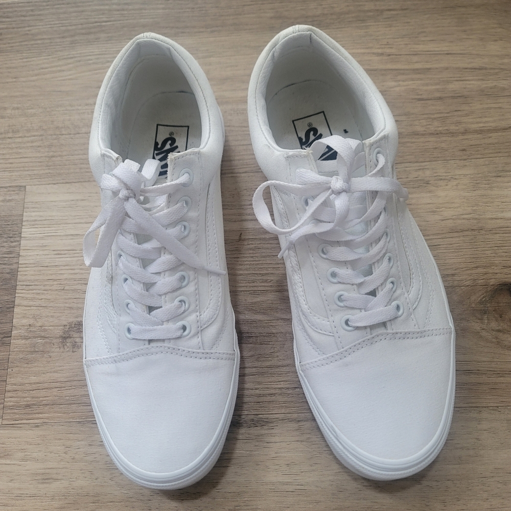 Vans Old Skool Canvas White size 10.5